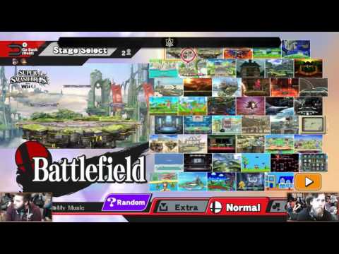 Smash at York 12 - Aerious (Mario) vs Poke (DK, Luigi) - SSB4 WR2