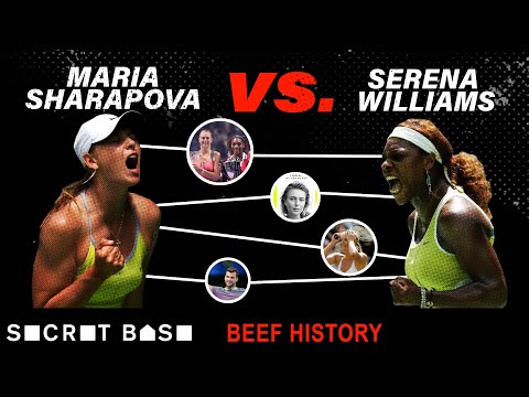 The Serena vs Sharapova beef involves boyfriend rumors, odd book quotes, and a very lopsided rivalry