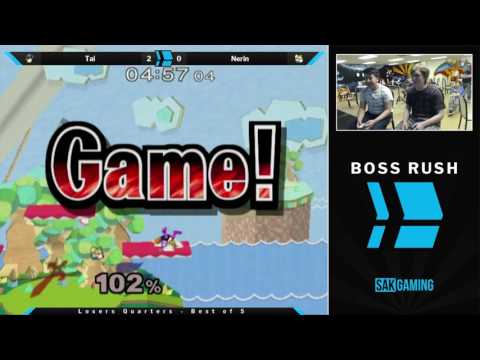 Boss Rush April Losers Quarters - Tai (Marth) vs Nerin (Fox)