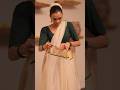 ONAM Special Kerala Kasavu Saree Draping Onam Saree Youtube