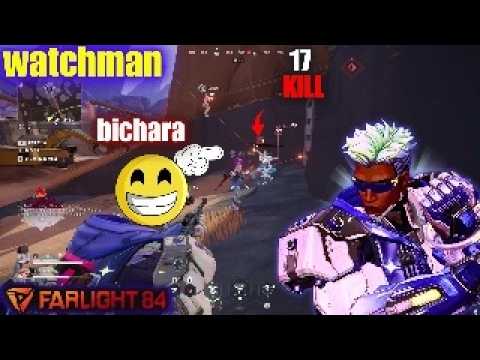 Farlight 84 Watchman - 17 Kills🔥 Squad Wipe!✨(AK77, M4, Thunder DMR) @virtualyoddhaplayz555