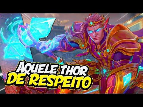 TAQUELE THOR DE RESPEITO! - ⚡ Smite BR Conquista