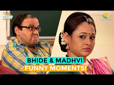 Bhide & Madhvi Funny Moments! | Comedy Scenes | Taarak Mehta Ka Ooltah Chashmah