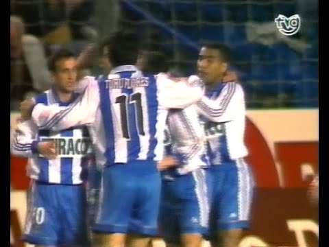 Deportivo 1-1 At. Madrid | Resumen | Liga 98/99 | Goles de Valerón y Pauleta