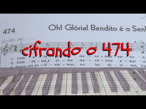 Como cifrar- hino 474 CCB ou 20 ICM