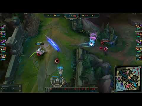 Syndra flash E Q ult combo
