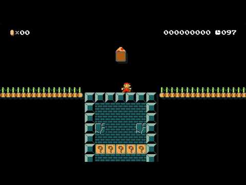 The Tell-tale Title by B Joy ~ WORLD RECORD! ~ Miiverse - SUPER MARIO MAKER - NO COMMENTARY 1bh