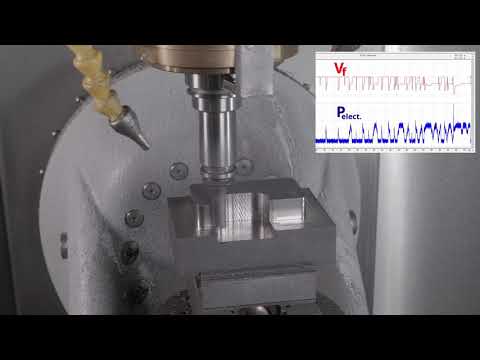 Heidenhain Adaptive Feed Control on a Kern Micro