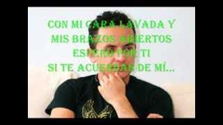 si te acuerdas de mi- fonseca letra