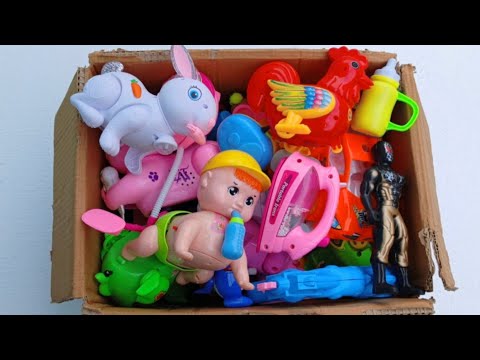 8:45 Minutes Satisfying with Unboxing Princess Dolls,Toys Set,Swing&Slide Collection ASMR | Review