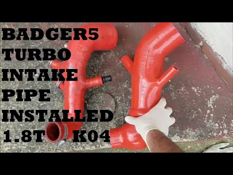 Badger5 80mm Oversized Turbo Intake Pipe (TIP) Install and Review - Audi S3 TT Cupra R 1.8T BAM