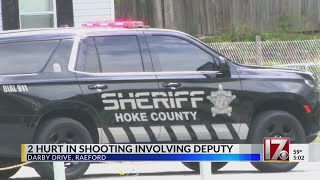 2 injured in deputy-involved shooting in Hoke County