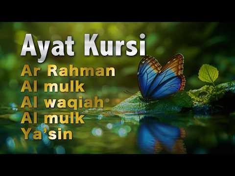 Murottal merdu Pengusir Setan Ayat Kursi 7x, Surah Yasin,Ar Rahman,Al Waqiah,Al Mulk,Al Kahfi