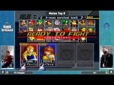KotS2 Melee Top 8: hamyojo vs  Iori