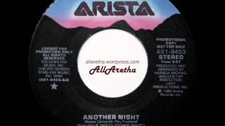 Aretha Franklin - Another Night / Another Night - 7&quot; DJ Promo - 1986