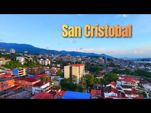 Atardecer Mágico en San Cristóbal, Un viaje visual aérea en 360° #Táchira #Venezuela #Dji #4K 