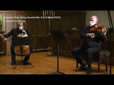 Pacifica Quartet- Florence Price: String Quartet in G Major (Andante moderato)