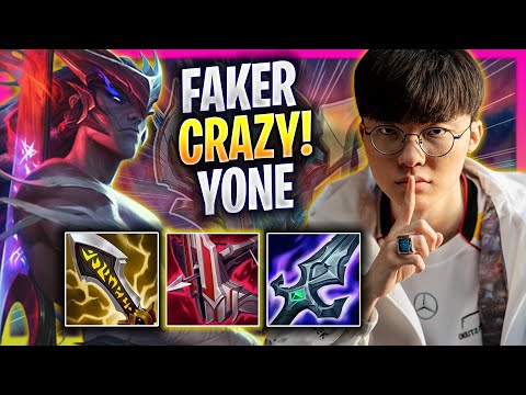 FAKER CRAZY GAME WITH YONE! - T1 Faker Plays Yone MID vs Irelia! | Season 2025