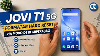 JOVI T1 5G: Como Formatar | Fazer Hard Reset | via Modo Recovery