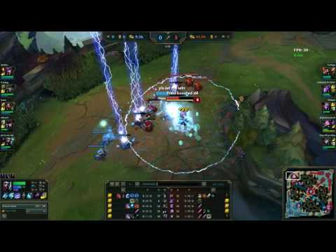 LoL: KaSing Tahm Kench vs Taric Support SEASON2016 Aug 2016