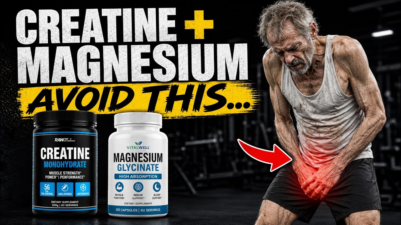 Creatine and Magnesium Glycinate: The 3 Mistakes Destroying Your Results