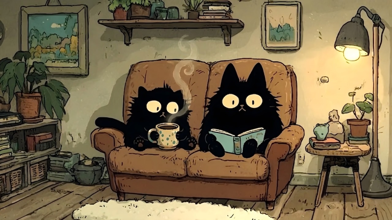 Cat Jazz Relax – Chill Lo-Fi Jazz for Study, Sleep and Stress Relief