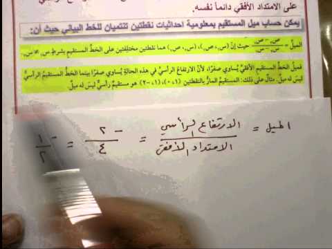 الصف التاسع الوحدة الرابعة درس (4 - 4)