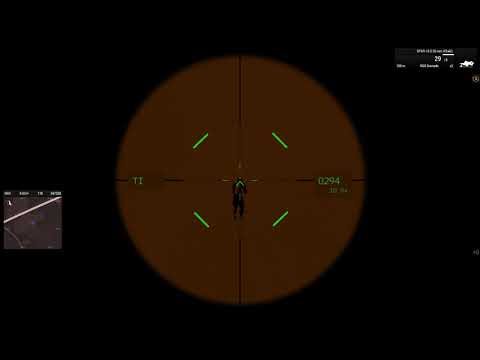 Night vision snipe thermal scope