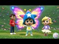 Mioki, Gaia & Liori 🦋 Magic Butterfly Song 🌈 Kids Animation | Nursery Rhymes for Toddlers