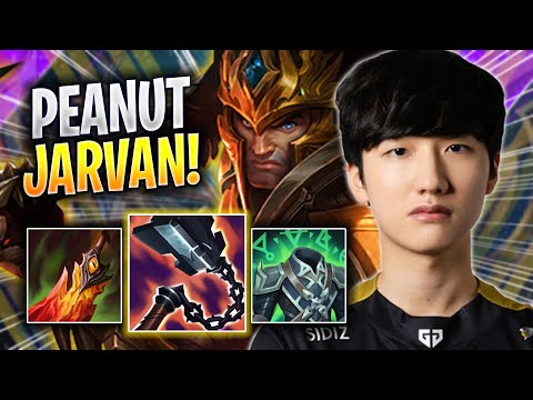 PEANUT IS SO CLEAN WITH JARVAN! - GEN Peanut Plays Jarvan JUNGLE vs Nidalee! | Season 2023