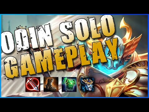 Odin | Solo Gameplay | Uzzy | SMITE (Season 5)