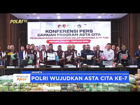 PENGUNGKAPAN 4,171 TON NARKOBA