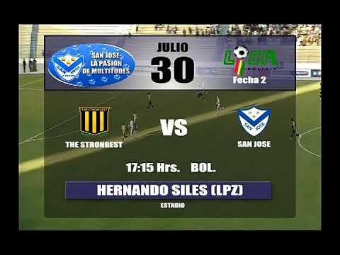 The Strongest 1 vs SAN JOSE 2(fecha 2) torneo Clausura 2017