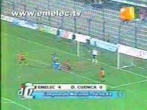 Emelec 4 - Deportivo Cuenca (1er gol)