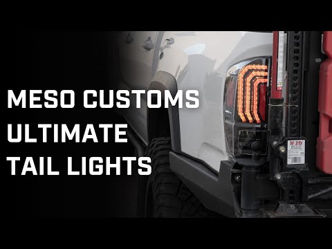 NEW Meso Customs X Morimoto Tacoma Tail Lights