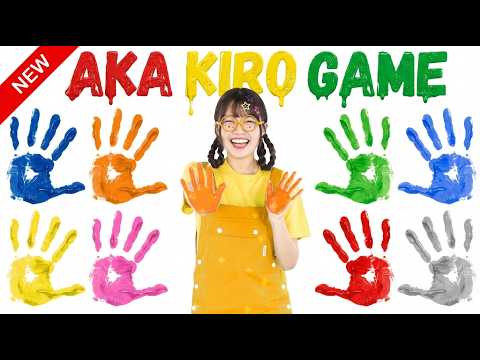 AKA! KIRO! AKA! SHIRO! AO! KIRO! | VIRAL TREND! Color Mixing | immersive interactive