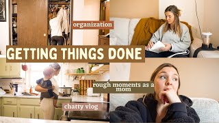 GETTING THINGS DONE ✅ 💓...realistic week as a mom