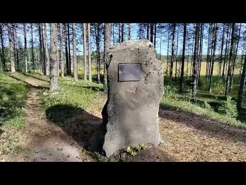 Rukajärventie. Talvisodan taistelupaikkoja ja salpalinjaa osin päällekkäin.