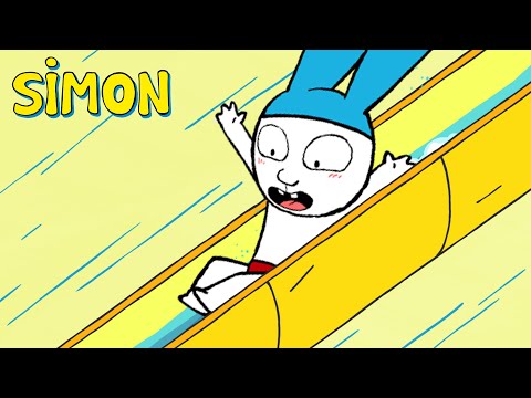 Mut auf der Mega-Rutsche! 🛝💦 | Simon hase deutsch | 15 Min | S2 | Cartoons für Kinder