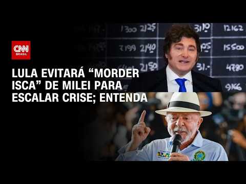 Brasil e Argentina: Lula evitará “morder isca” de Milei para escalar crise | CNN PRIME TIME