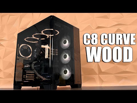 ANTEC C8 Refreshed With Successful Formula - CURVED TG &amp; WOOD