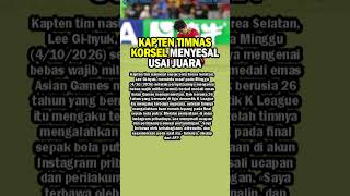 Download lagu Kapten Korsel Lee Gi-hyuk Minta MaafUsai Juara Asian Games mp3