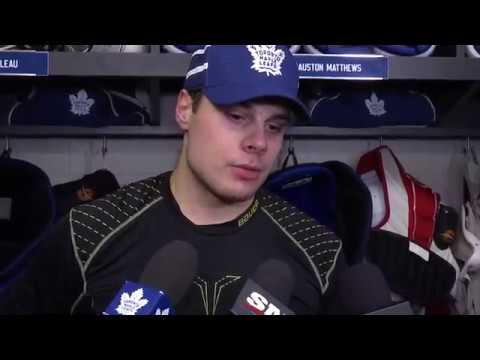 Maple Leafs Practice: Auston Matthews - March 21, 2018