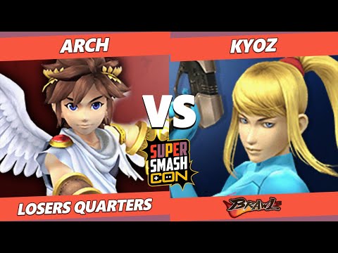 SSC Fall Fest SSBB Losers Quarters - Arch (Pit) Vs. Kyoz (ZSS) Smash Brawl Tournament