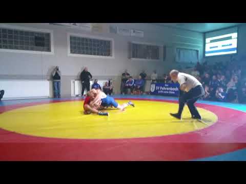 07.12.19 SV Fahrenbach vs. RWG - 80kg Gr-Röm: Patrick Eisele vs Maximilian Stadtmüller