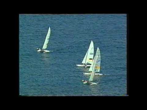 Sydney 2000 Olympics. Tornado Class Race 1.