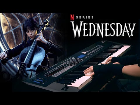 Wednesday Plays The Cello - Piano Arrangement (Sheet Music Available)
