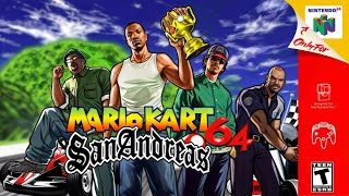 Mario Kart 64 - GTA San Andreas Kart 2.0 - Mod [N64]
