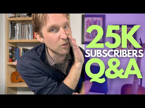 25K Q&A! - Guitar Lessons with Stuart!