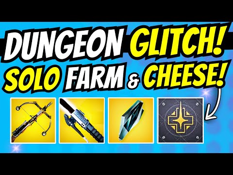 Destiny 2 EQUILIBRIUM Dungeon GLITCH! How To Get TAKEN Crystal FAST, Solo FARM & Easy CHEESE Guide!